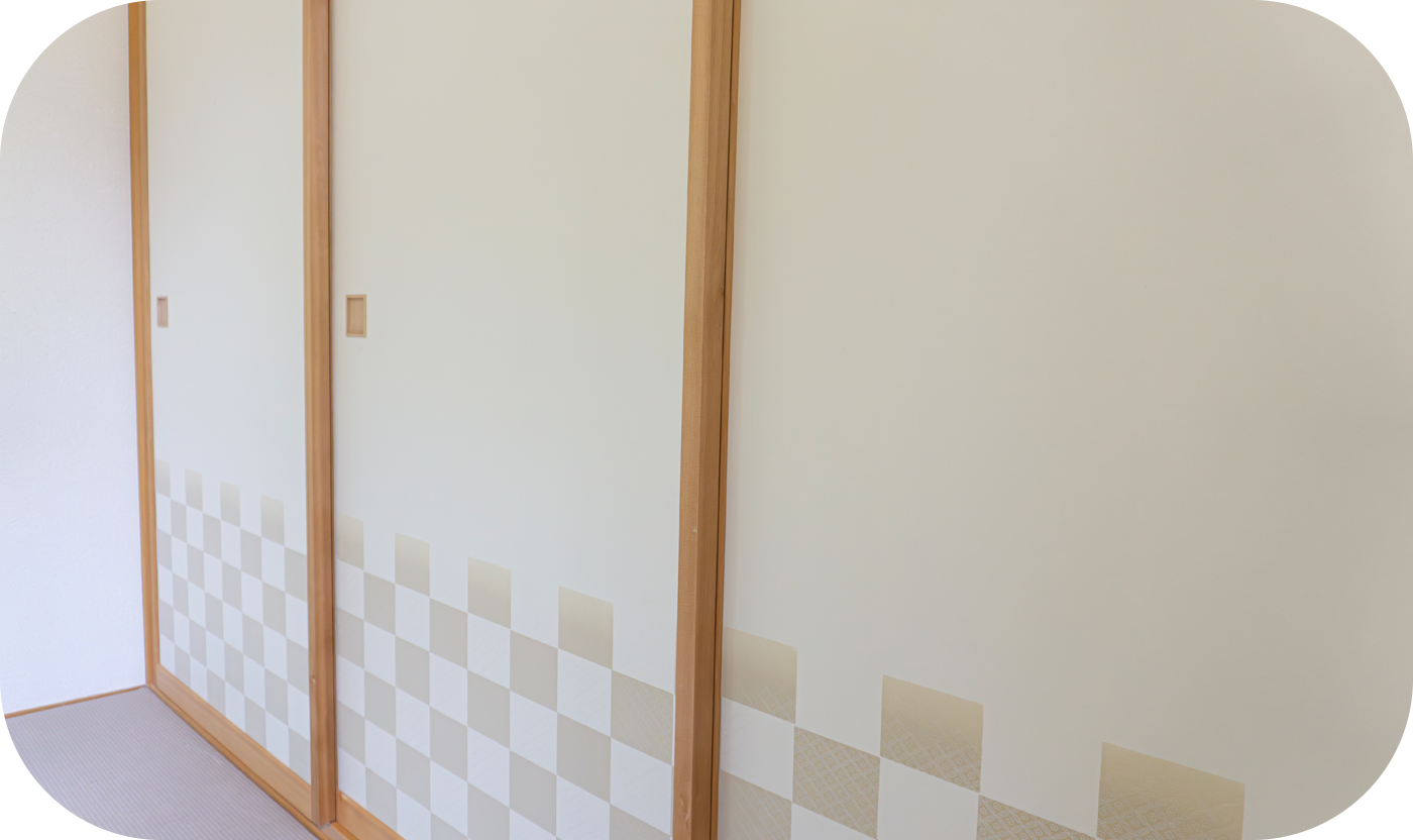 襖(ふすま)の貼り替え1